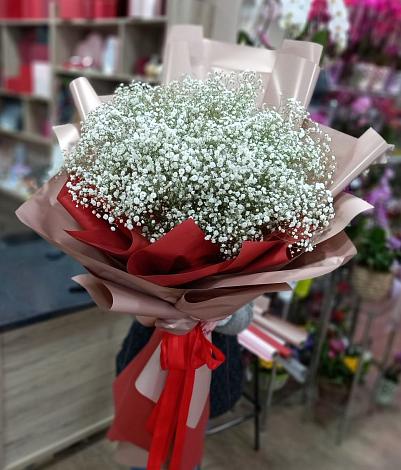 Букет цветов из: Гипсофила в Алферово
