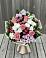 Букет цветов из: Альстромерии, Гвоздики, Розы и Хризантемы в Алферово