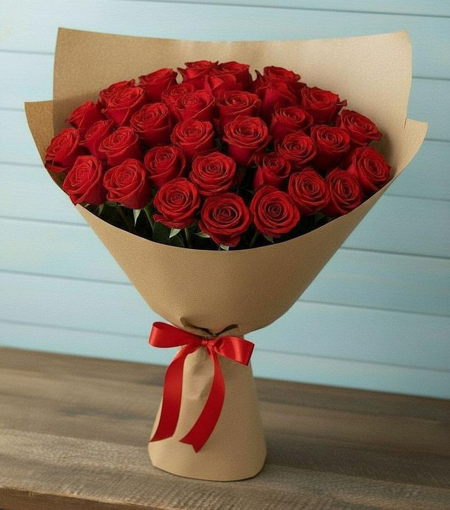 Букет Красные розы Милано в Алферово