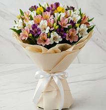 Букет цветов из:  Альстромерии в Алферово