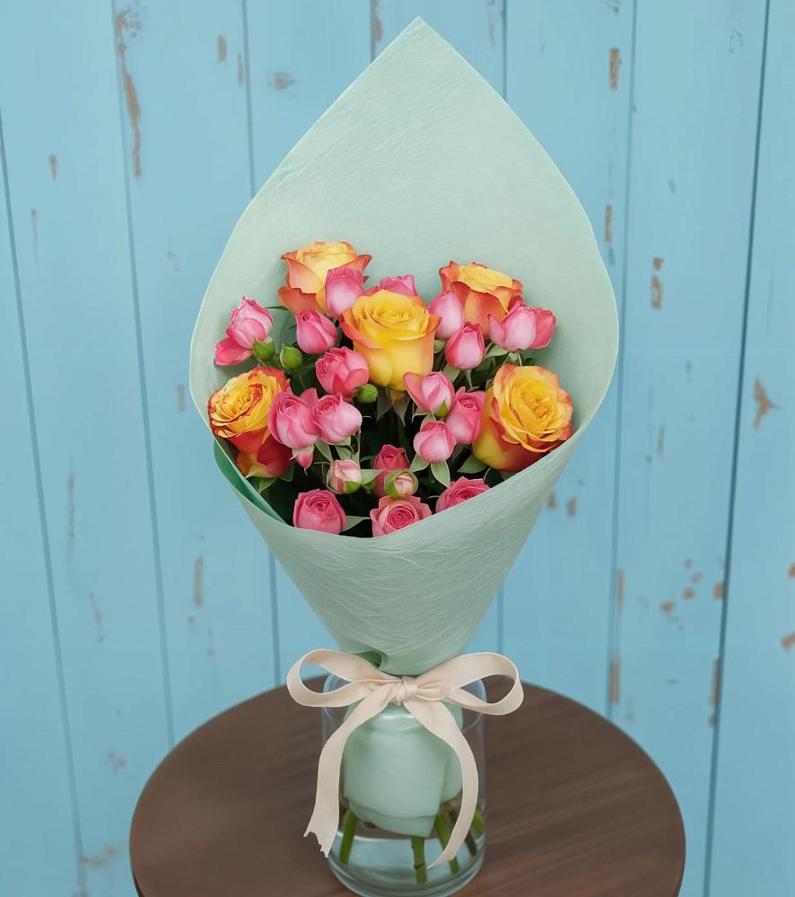 Букет цветов из: Розы в Алферово