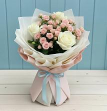 Букет цветов из:  Розы в Алферово