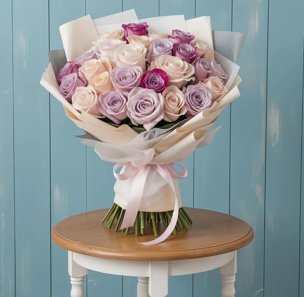 Букет цветов из: Розы в Алферово