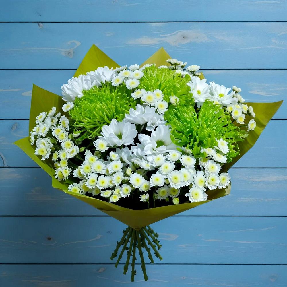 Букет цветов из: Хризантемы в Алферово