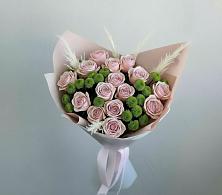 Букет цветов из:  Розы и Хризантемы #REPLACE_PRED# Алферово