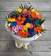 Букет цветов из:  Розы и Хризантемы #REPLACE_PRED# Алферово