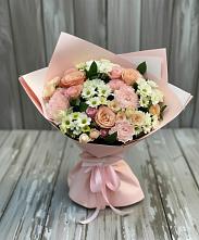 Букет цветов из:  Гвоздики, Розы и Хризантемы #REPLACE_PRED# Алферово