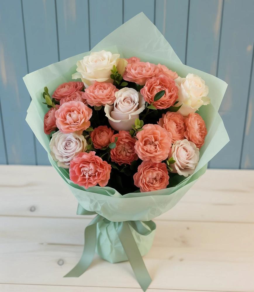 Букет цветов из: Розы в Алферово