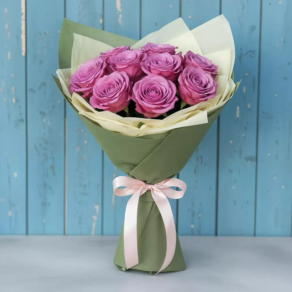 Букет Розы Фёрст Леди в Алферово