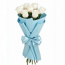 Букет 7 белых роз Проуд #REPLACE_PRED# Алферово