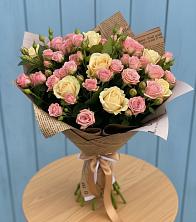 Букет цветов из:  Розы в Алферово