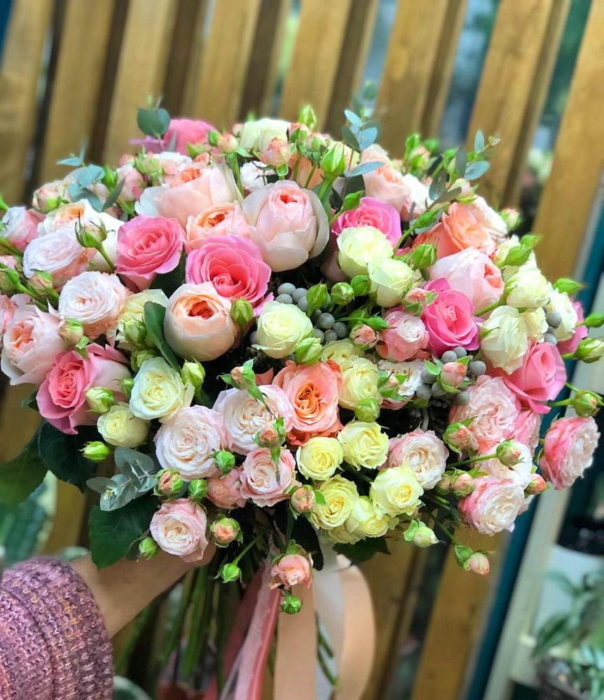 Букет цветов из: Розы в Алферово