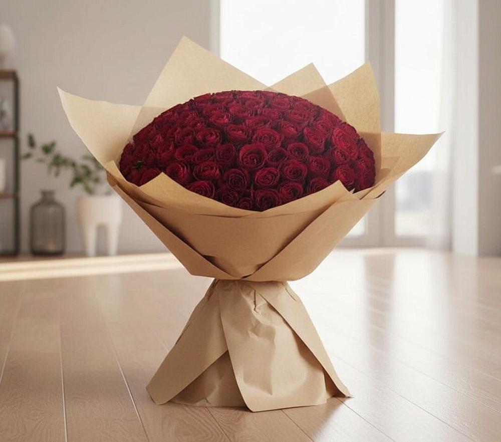 101 Красная роза в Алферово Букет 101 Красная роза в Алферово