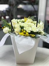 Цветочная композиция из Розы  в Алферово