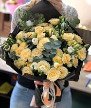 Букет цветов из:  Розы и Лизиантусы в Алферово