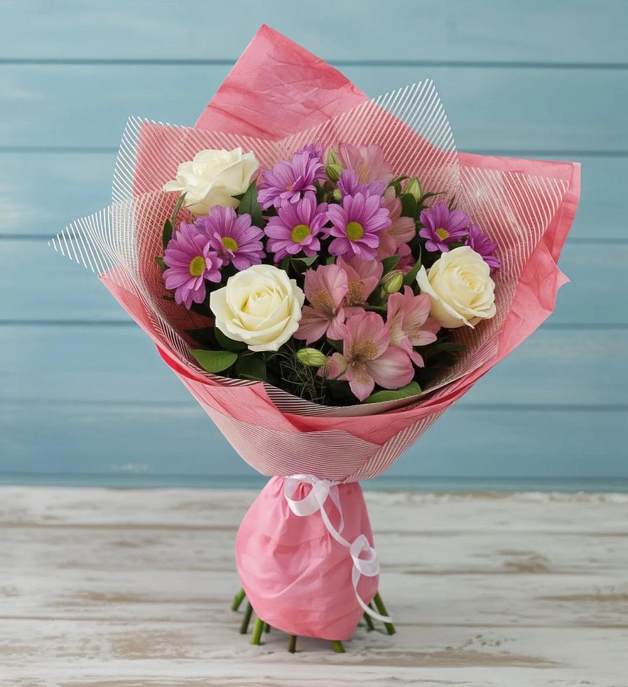 Букет цветов из: Герберы в Алферово