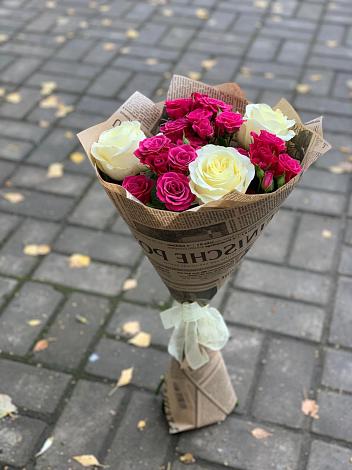 Букет цветов из: Розы в Алферово