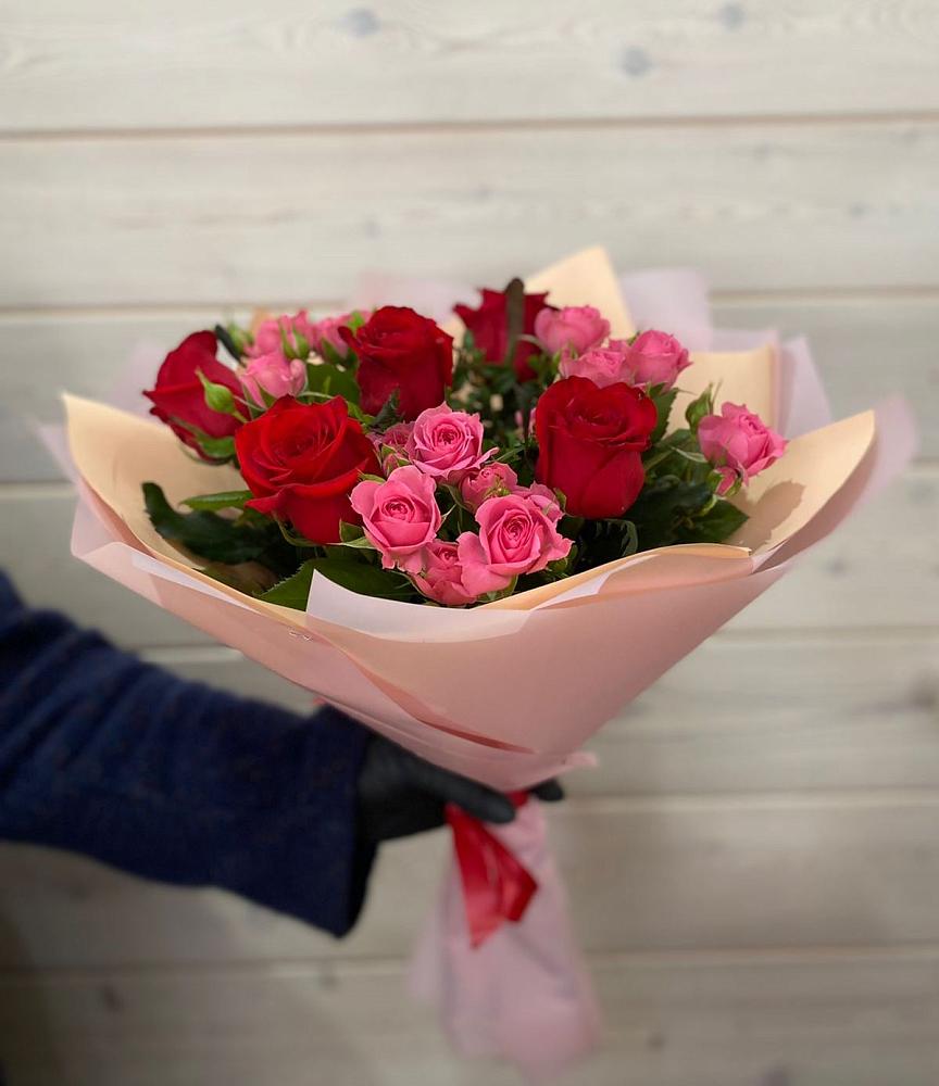Букет цветов из: Розы в Алферово